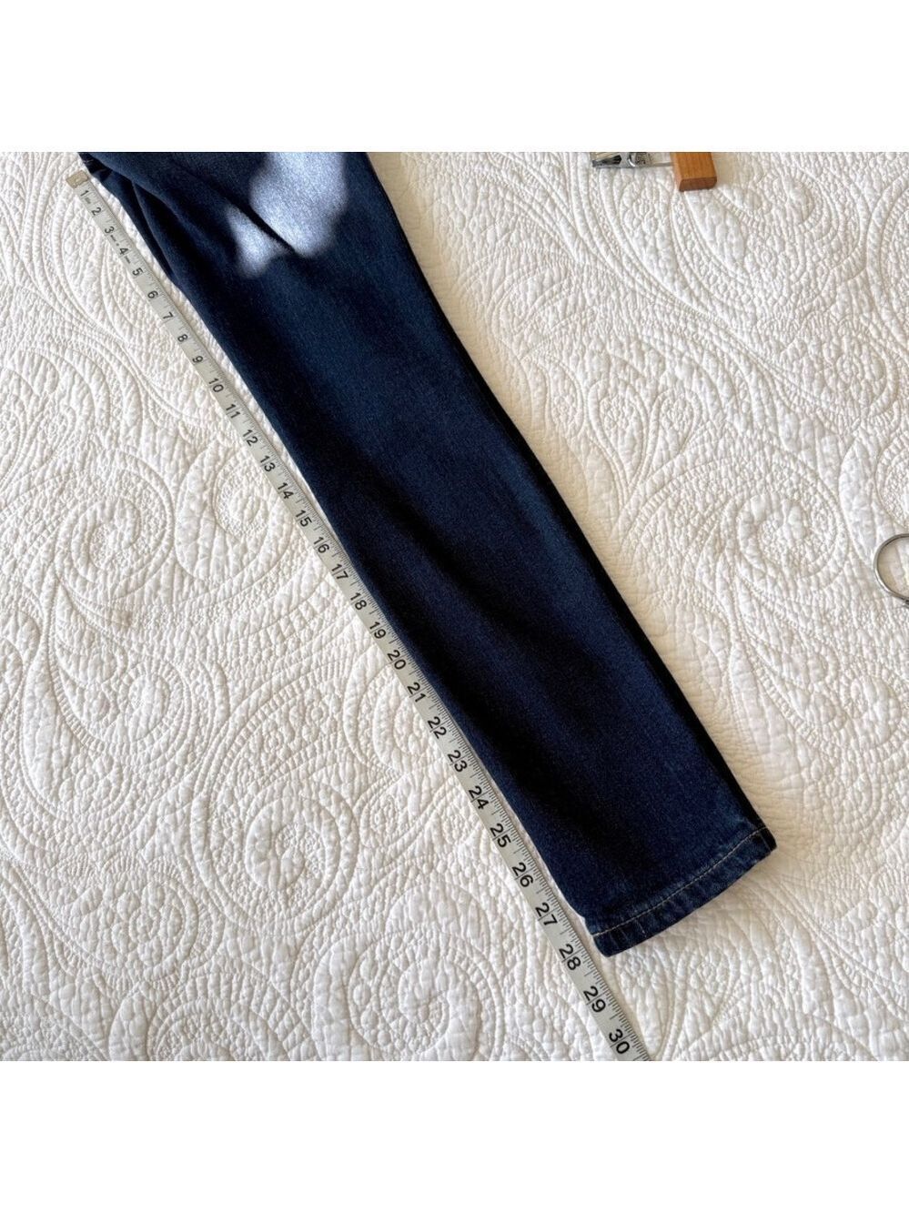 Guess Los Angeles Sexy Curve Dark Wash Womens Denim Jeans Size 24 Mid Rise - Picture 11 of 11